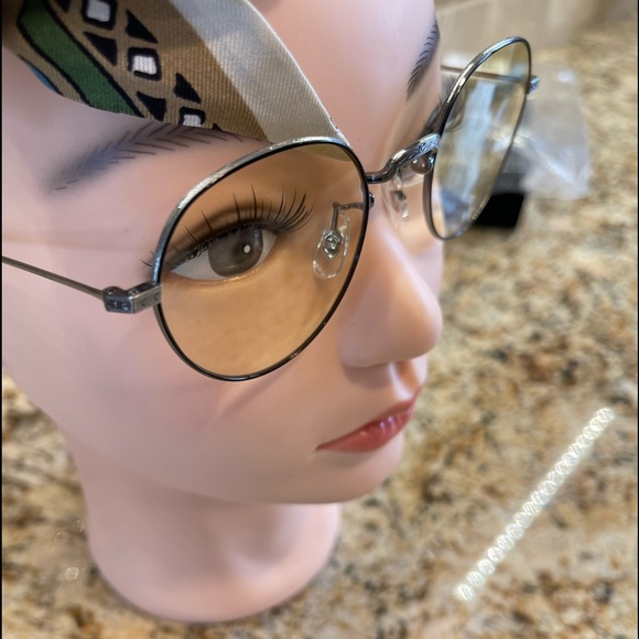 THE ROW - EVEVAN IN YELLOW FLYNN TITANIUM SUNGLASSES - Picture 8 of 12